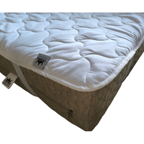 Higieninis čiužinio užtiesalas "KARALIUS" (su gumomis) 2