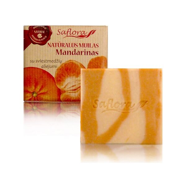 Rankų darbo muilas "Mandarinas"