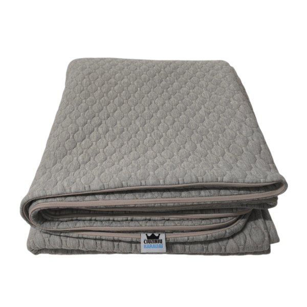 Čiužinio užvalkalas "PILKAS" 70x140 cm