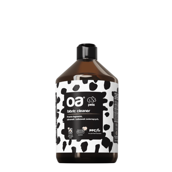 Skalbiklis/valiklis naminių gyvūnų guoliams, drabužiams ir žaislams OA PETS FABRIC CLEANER 2in1 (500 ml)
