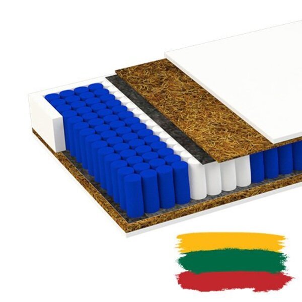 Čiužinys "BASTILIJA PLIUS" (aukštis: 22 cm, kietumas: kietas/labai kietas)