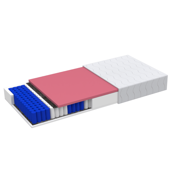 Čiužinys "EUFORIJA" (aukštis: 20 cm, kietumas: minkštas/vidutinis) 1